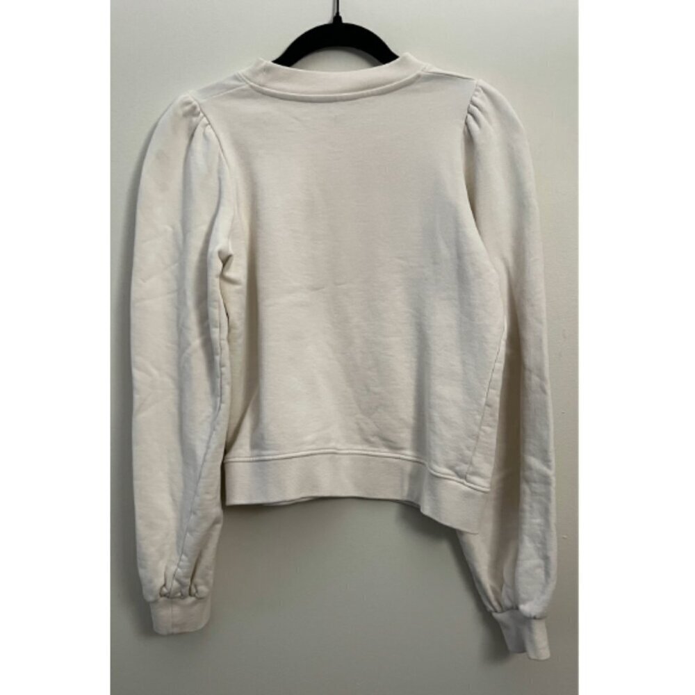GANNI POWER ANGELS PRINT CREWNECK TOP - Picture 10 of 10